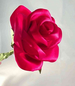 Цветок роза (шелк) 42 см